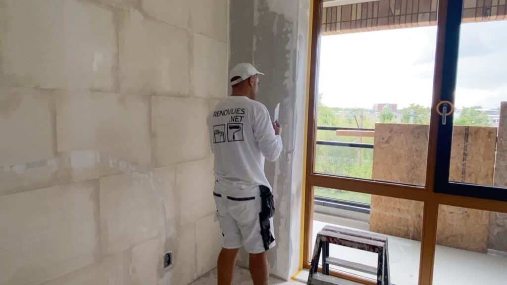 Pleisteren, niet iedere partij kan het!